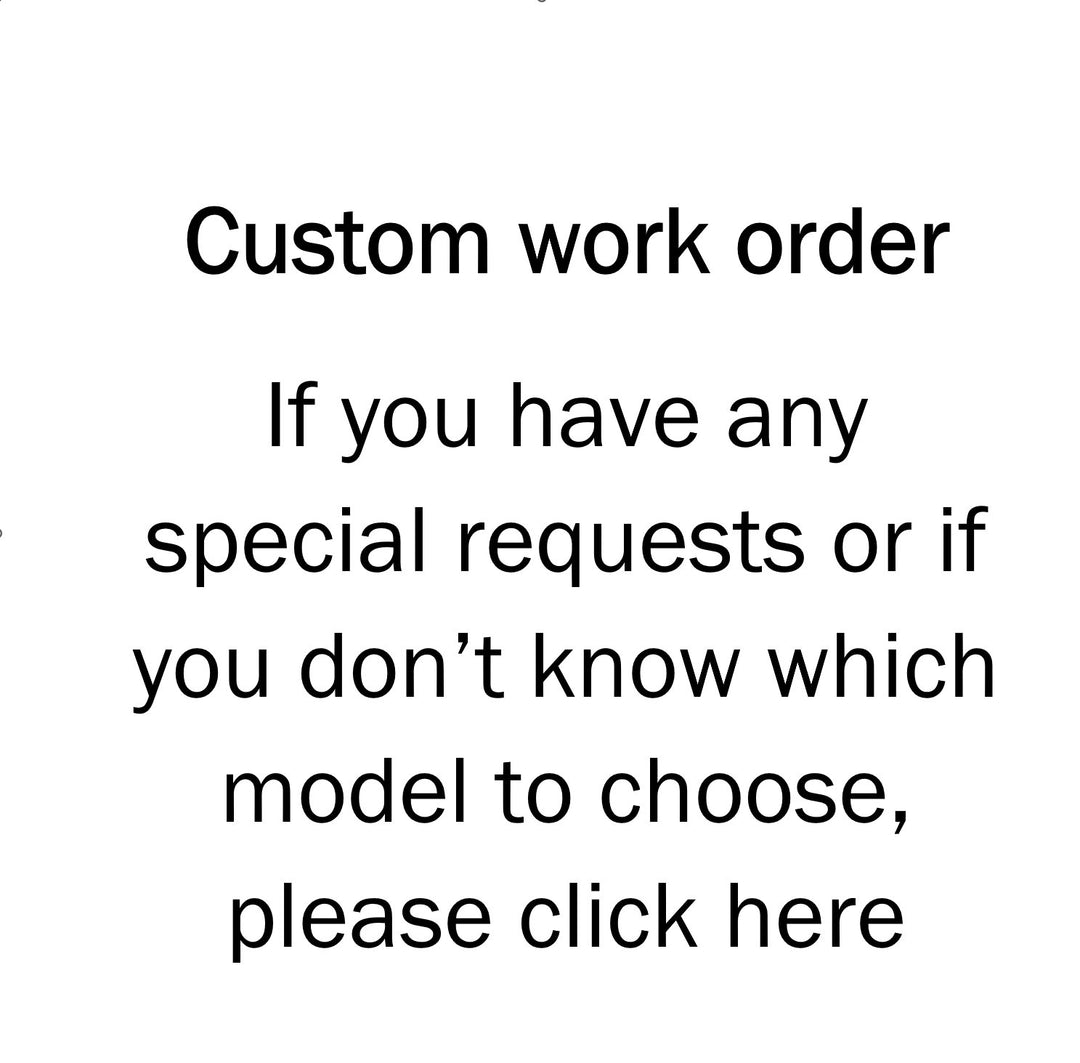 Custom Work Order