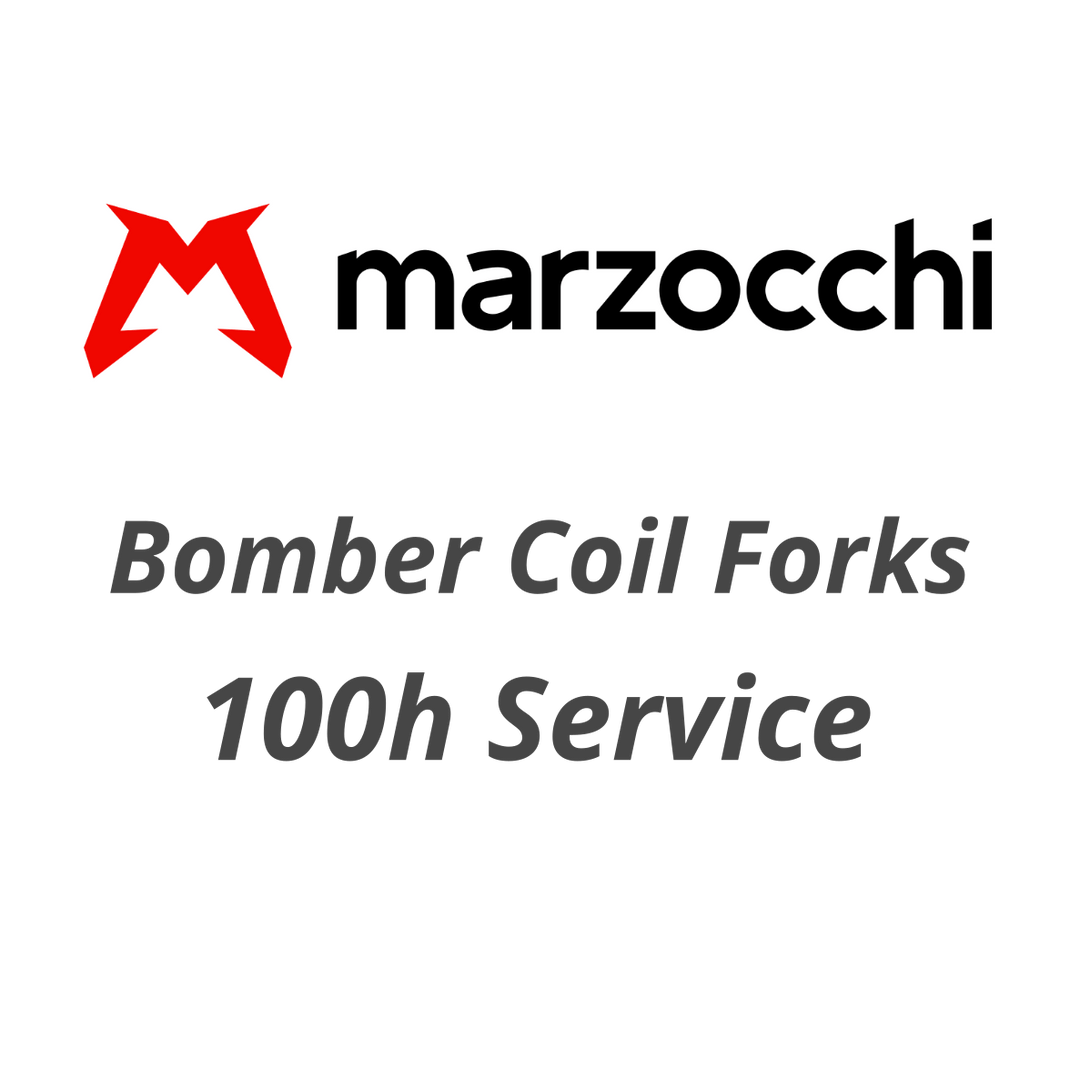 100 h Marzocchi Bomber Coil Fork Service - Flow Suspension -