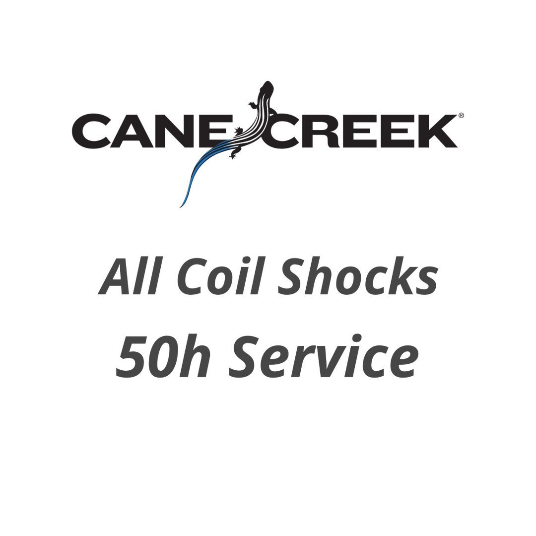 50 h Cane Creek coil shock service - Flow Suspension -