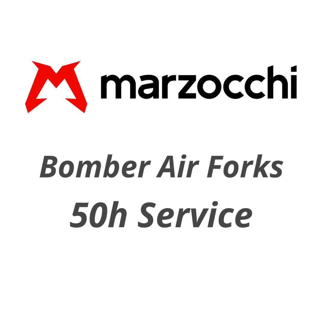 50 h Marzocchi Bomber Air Forks Service - Flow Suspension -