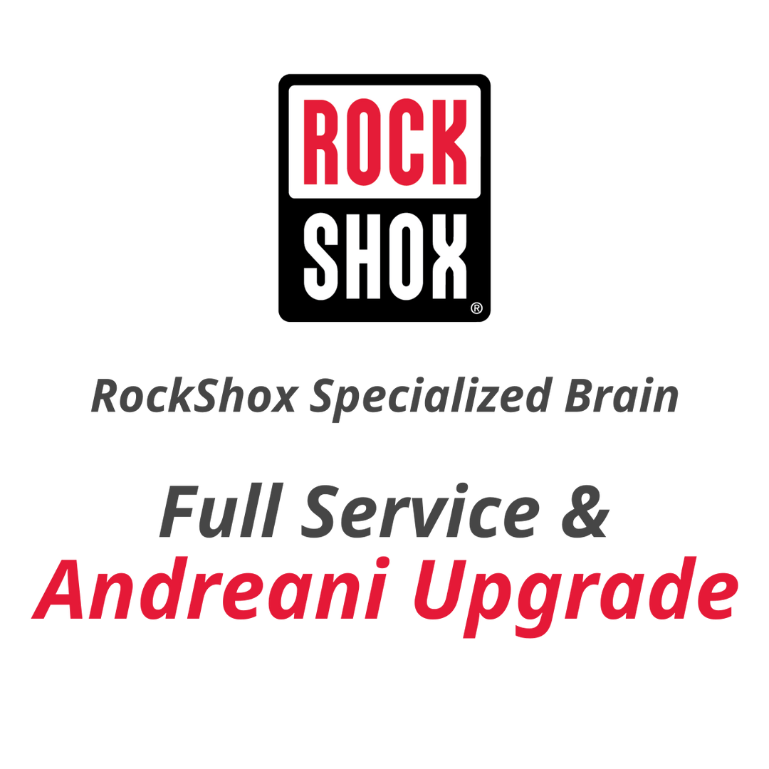 Full Service RockShox Specialized Brain + ANDREANI IFP UPGRADE - Flow Suspension -