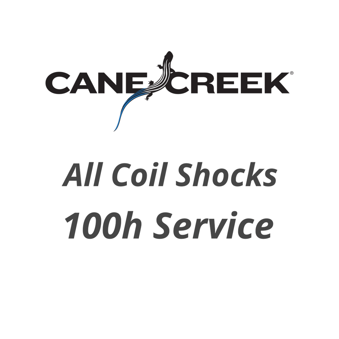100 h or annual Cane Creek coil shock service - Flow Suspension - 