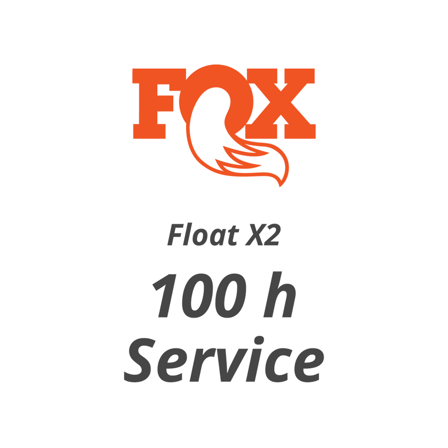 100 h or annual Service Fox Float X2 from MY 2026 - Flow Suspension - 