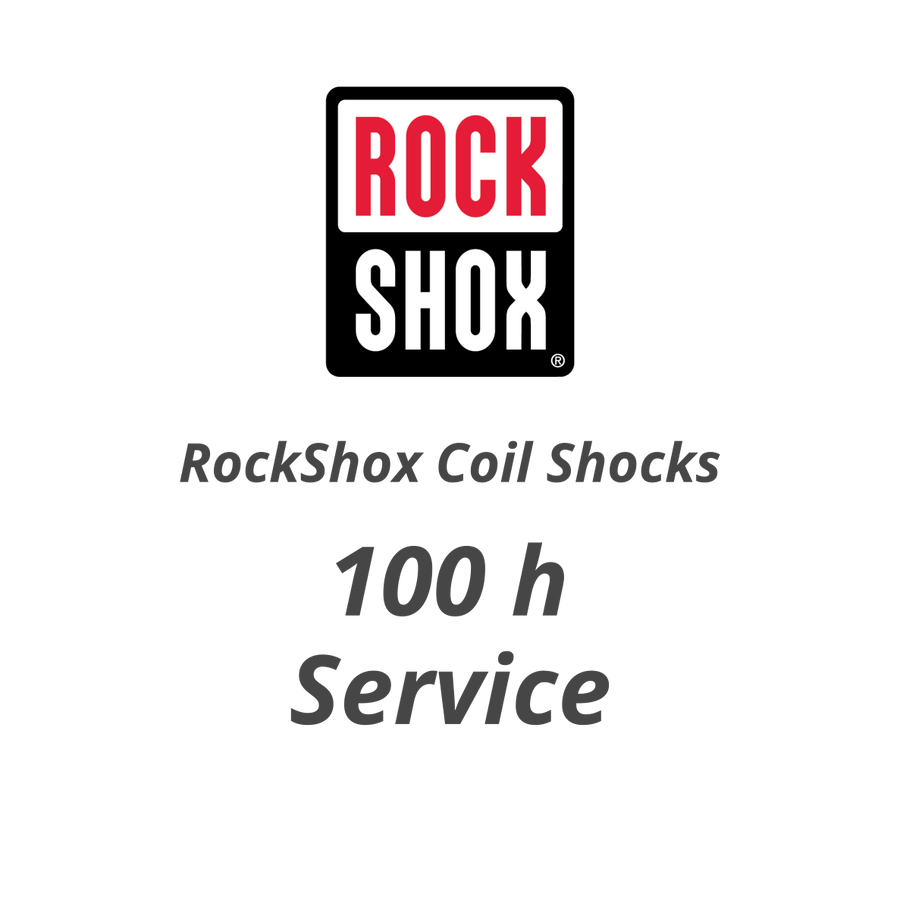 100 h or annual Service RockShox Coil Shocks - Flow Suspension - 