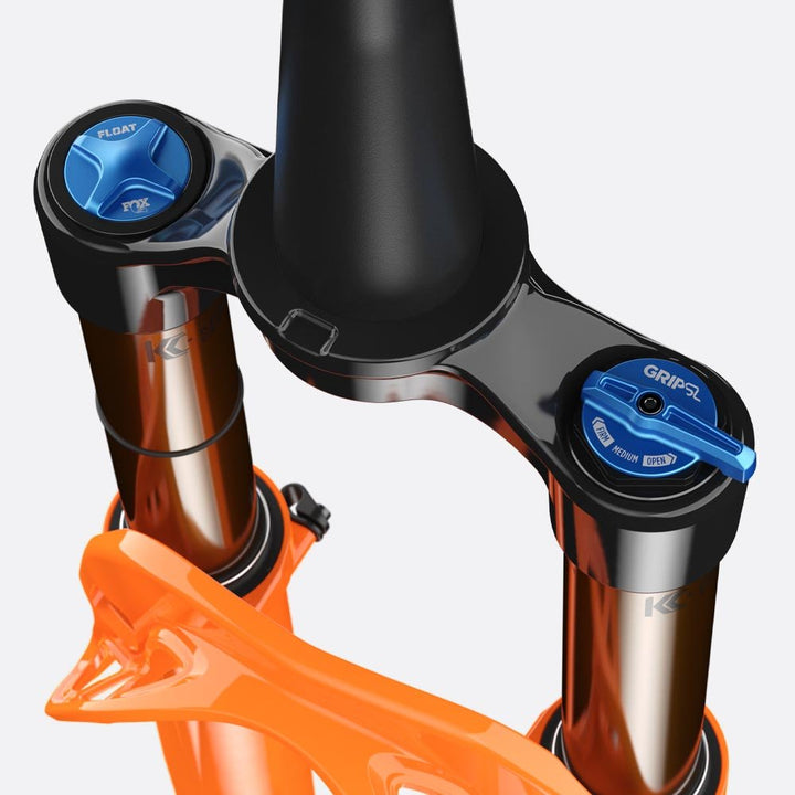2025 Fox 32 Step - Cast Factory Grip SL Orange - Flow Suspension - 910 - 21 - 333