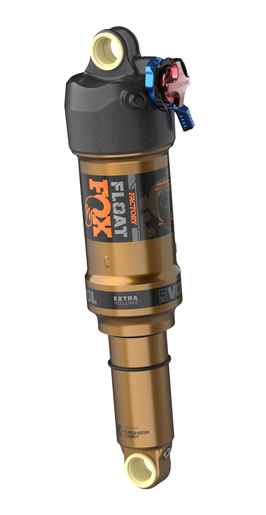 FOX FLOAT EVOL FACTORY KASHMA 165×35 2025 Fox Float Factory – Flow Suspension