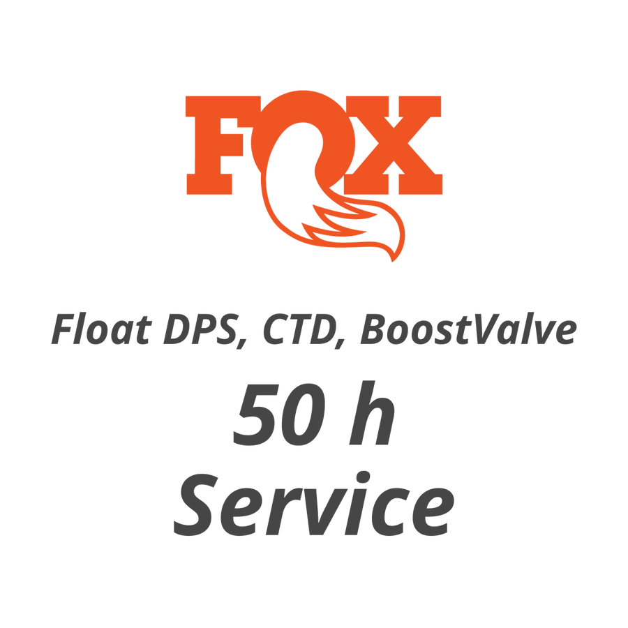 50 h Service Fox Float DPS, CTD or BoostValve - Flow Suspension - 