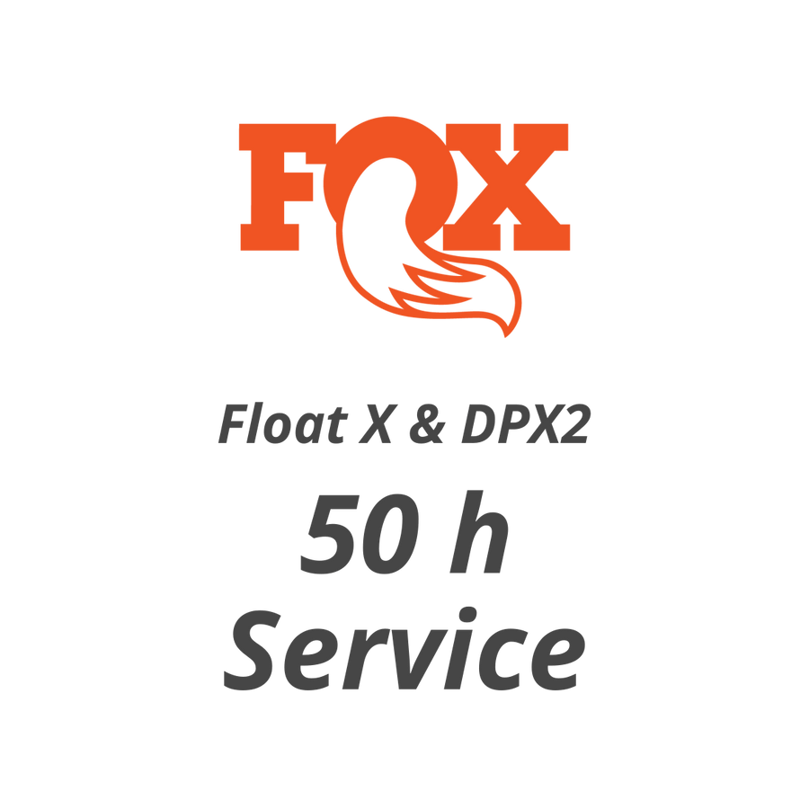 50 h Service Fox Float DPX2 and Float X - Flow Suspension - 
