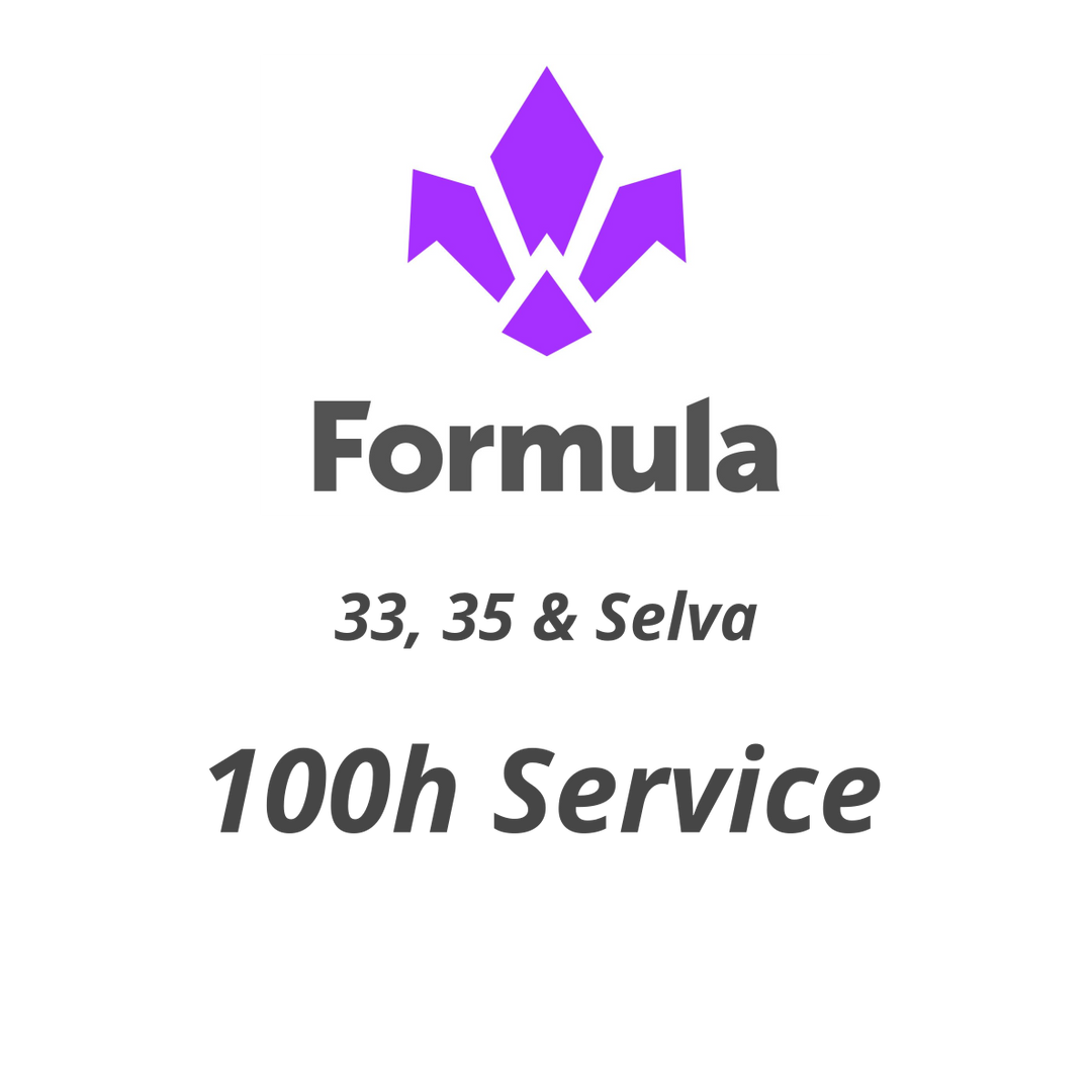 100 h Formula 33, 35 and Selva Fork Service