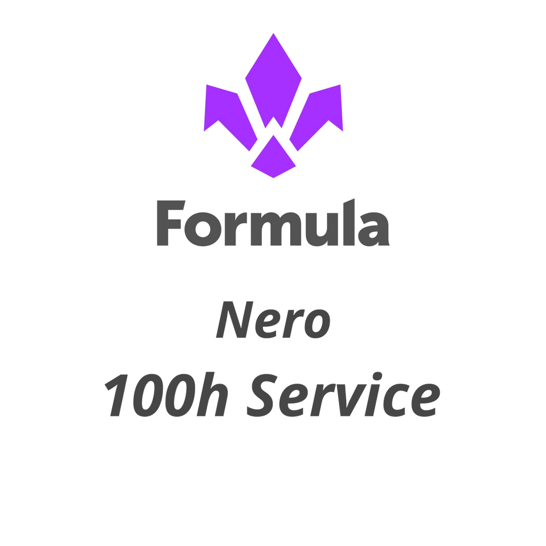 100 h Formula Nero Fork Service