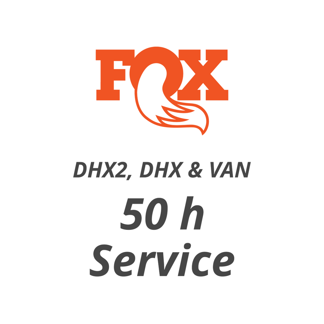 50 h Service Fox Coil Shocks DHX and DHX2