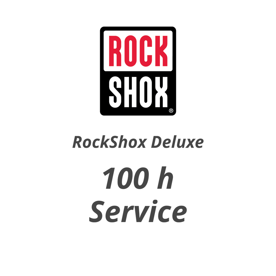100 h or annual Service RockShox Deluxe