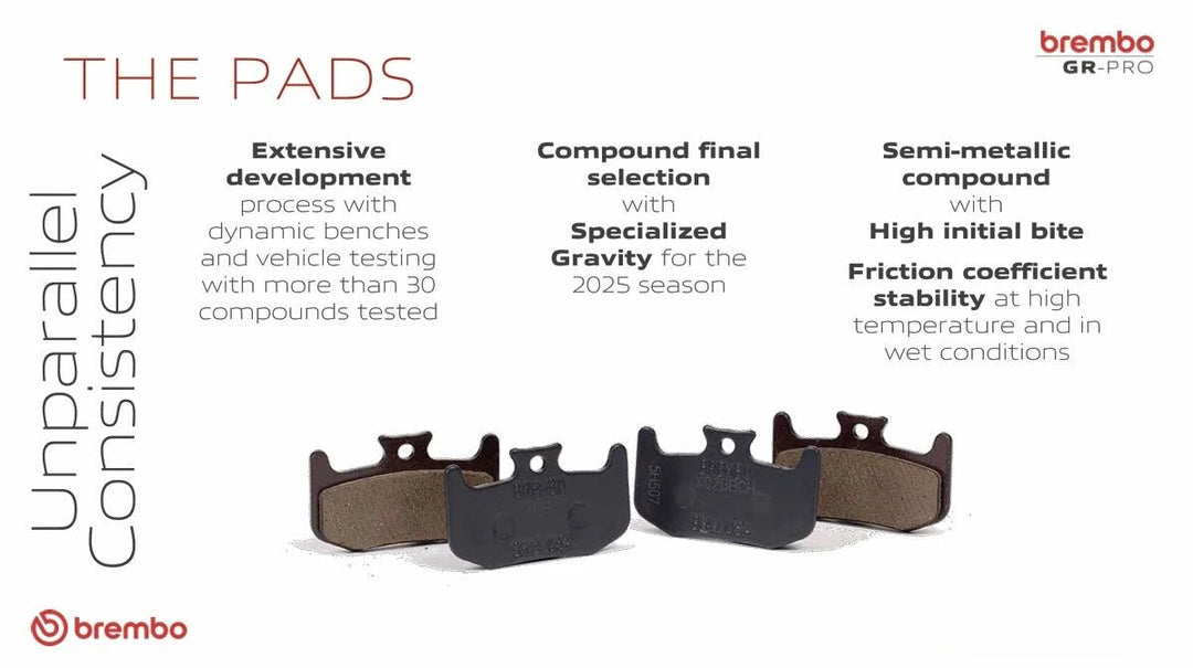 BREMBO PADS - Flow Suspension - 