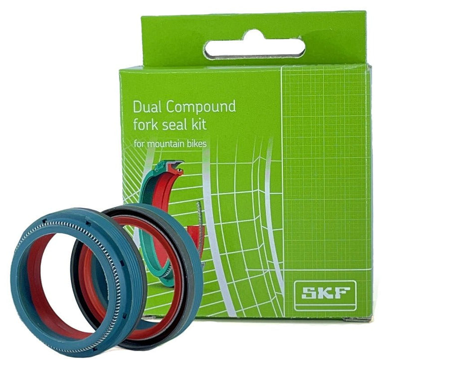 SKF Dual Compound Fork seal kit for RockShox and Fox Forks - Flow Suspension - MTBDUAL - 32RN